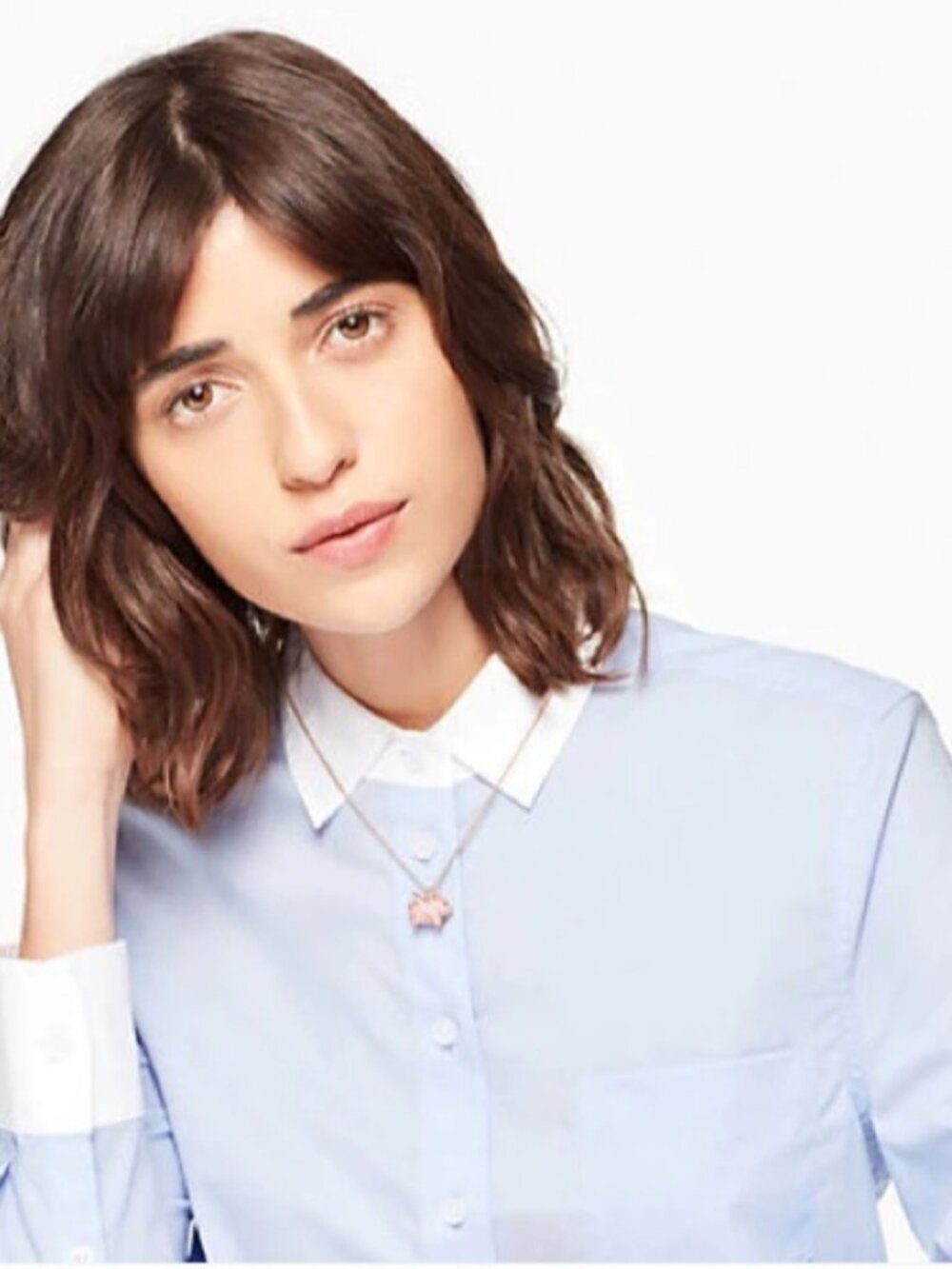 KATE SPADE NEW YORK IMAGINATION FLYNN PIG NECKLACE & EARRINGS SET